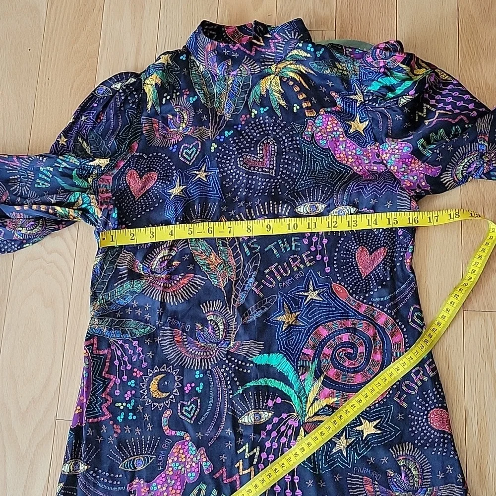 Farm Rio Amazonia Mini Dress - Picture 14 of 16
